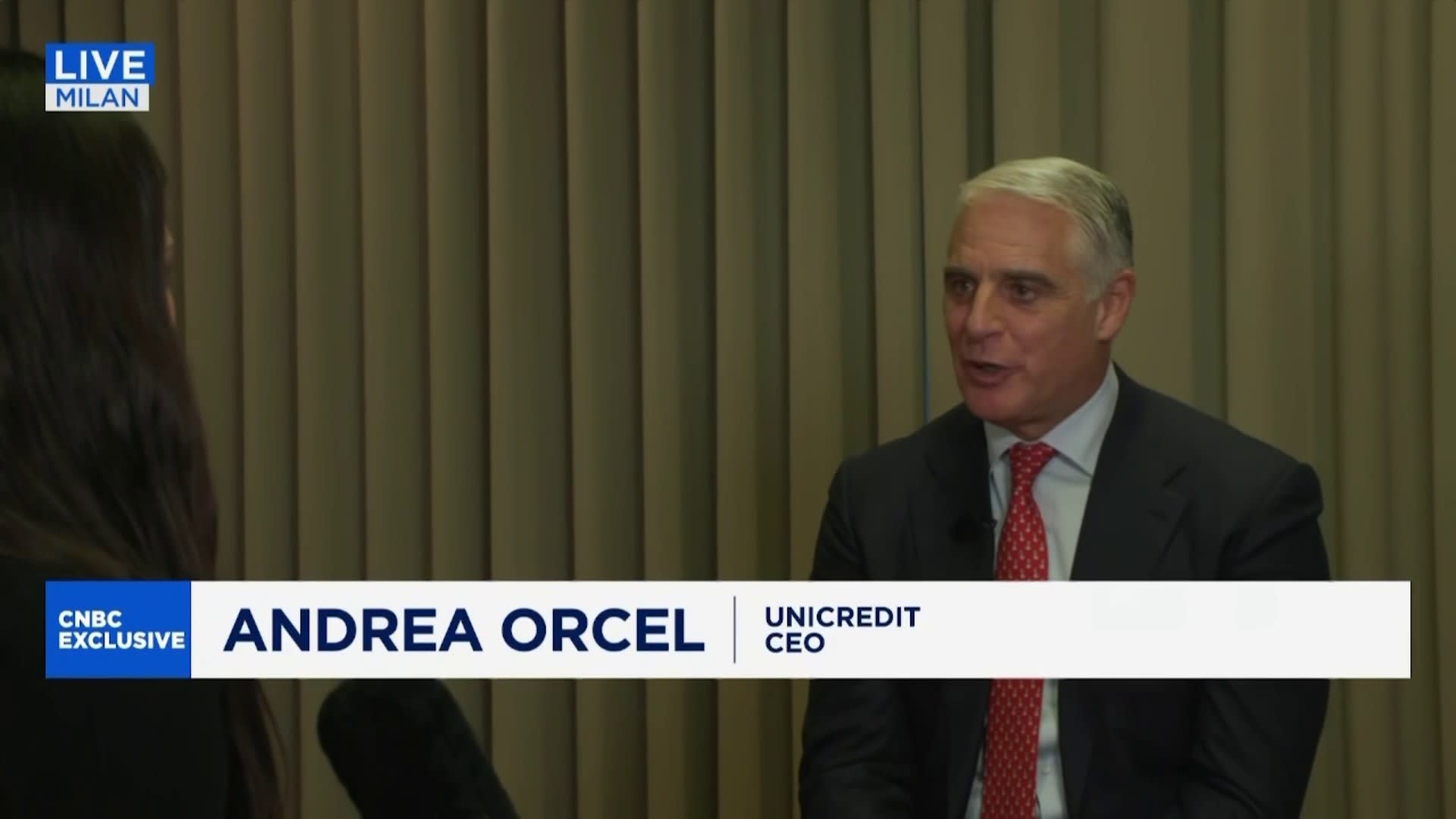 We're not ruling out increasing our Commerzbank stake, says UniCredit CEO