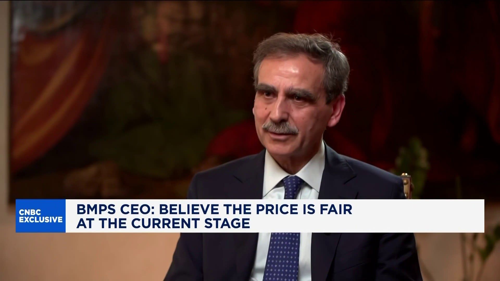 Monte dei Paschi CEO says market turbulence will not impact offer for Mediobanca