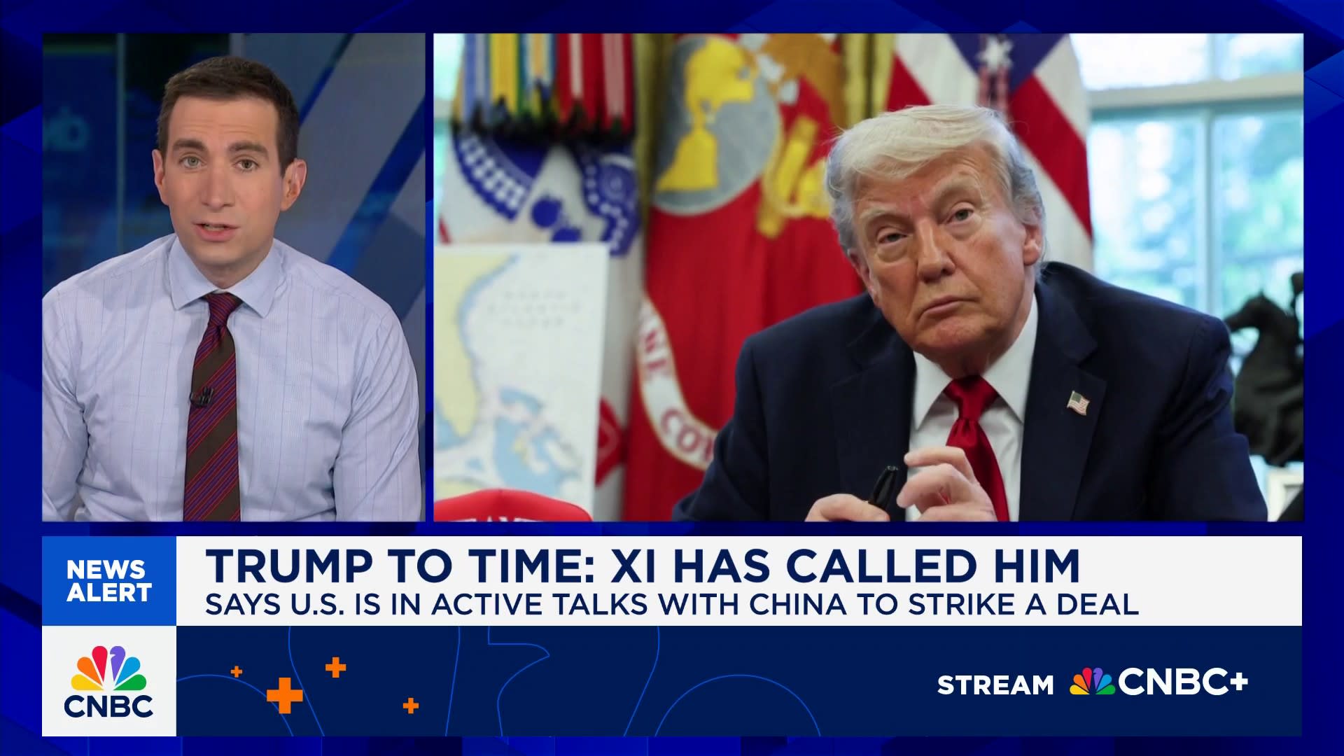 Pres. Trump to TIME: Would consider it a total victory if U.S. still has 50% tariffs in a year