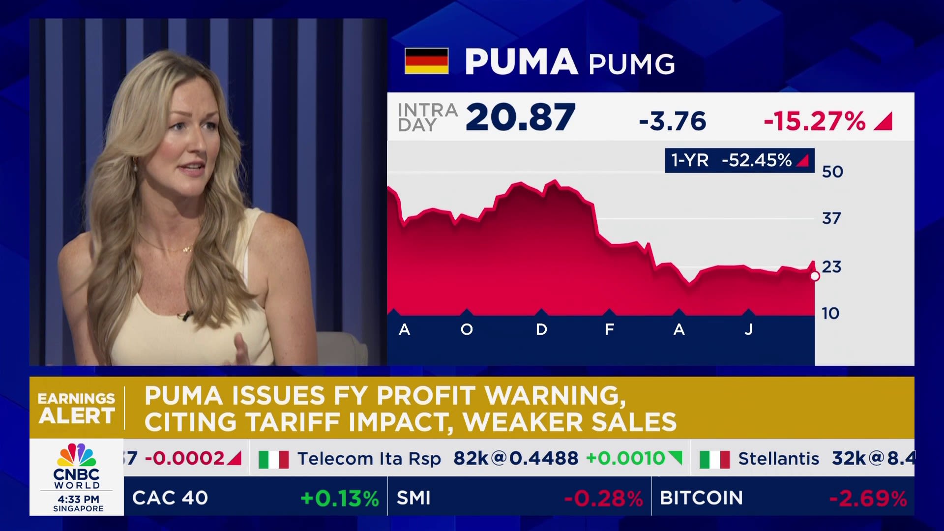 Puma cuts 2025 outlook as tariffs exacerbate internal woes