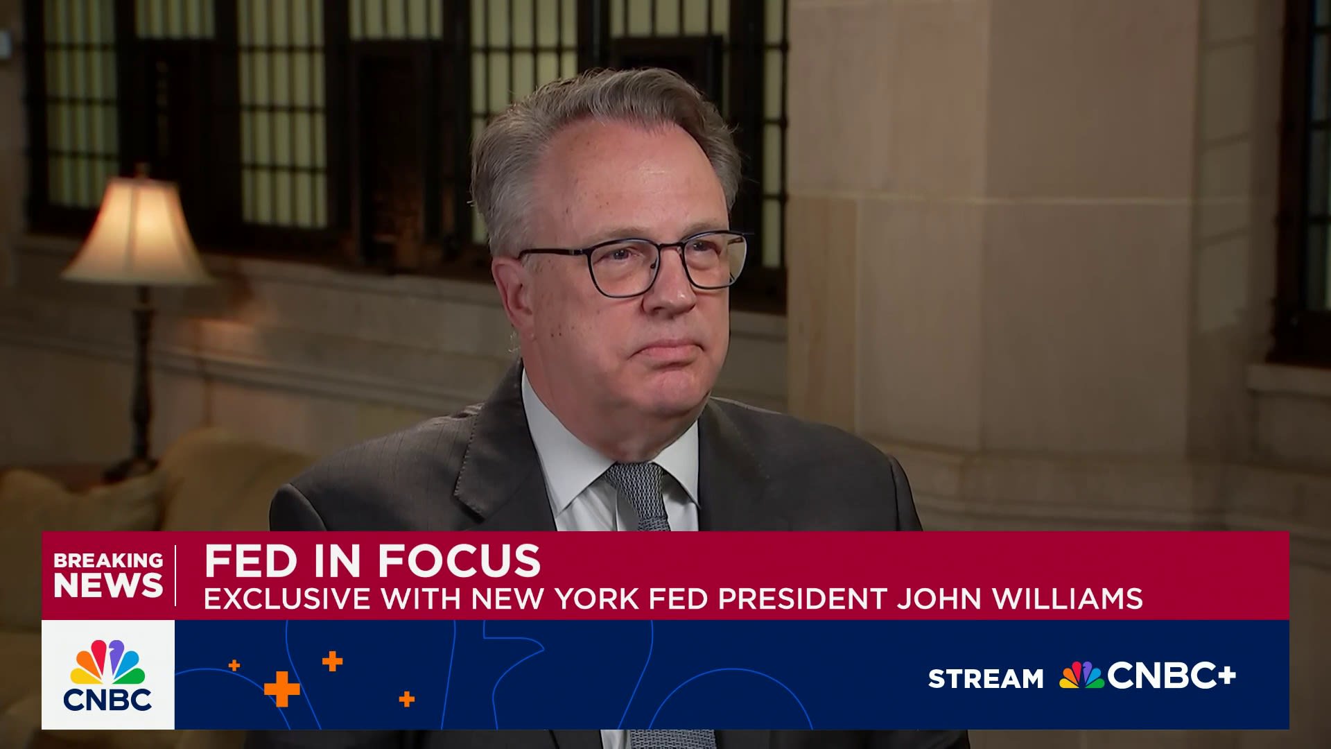Watch CNBC's full interview with New York Fed President John Williams