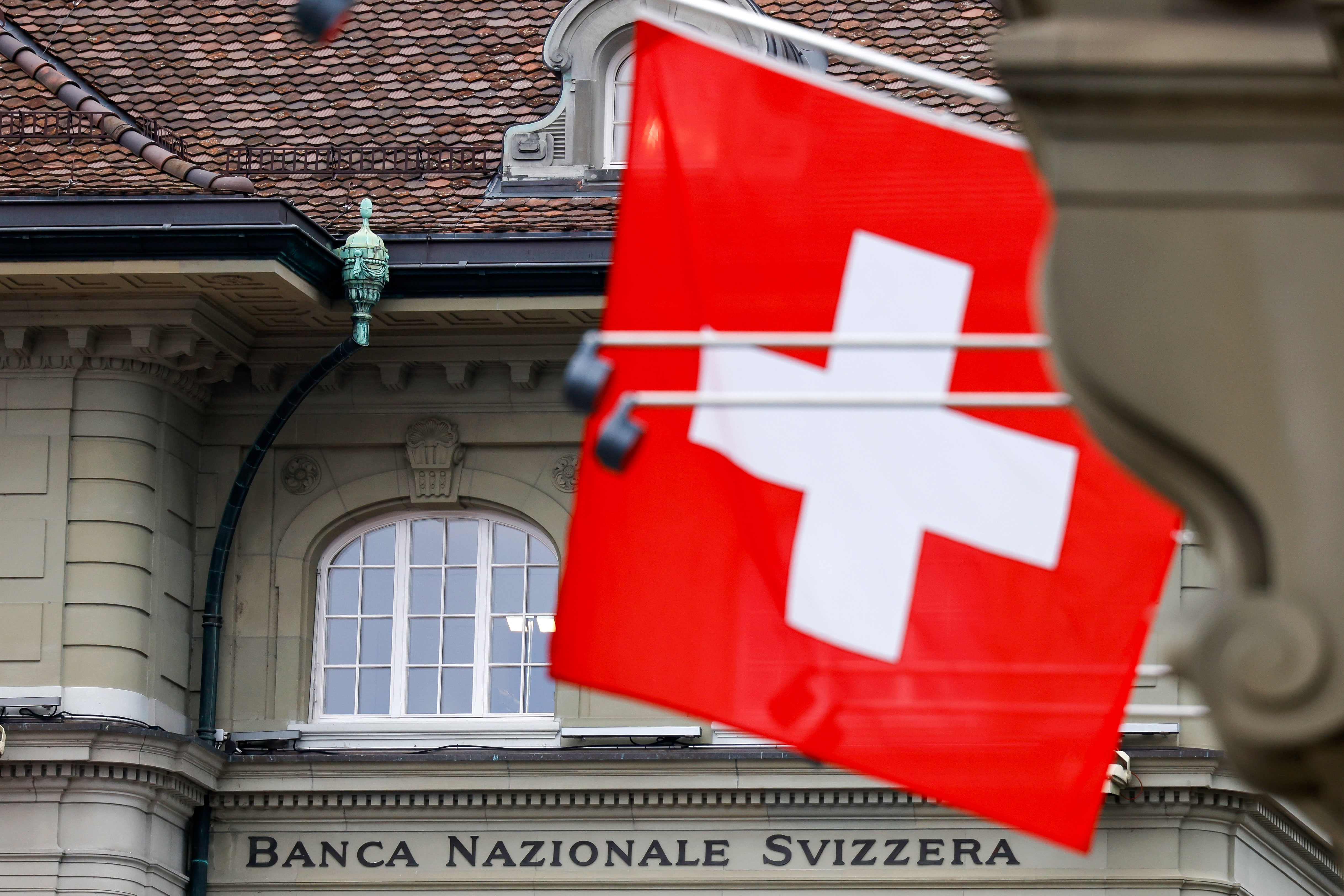 The Swiss National Bank (SNB) in Bern, Switzerland, on Thursday, Dec. 12, 2024.